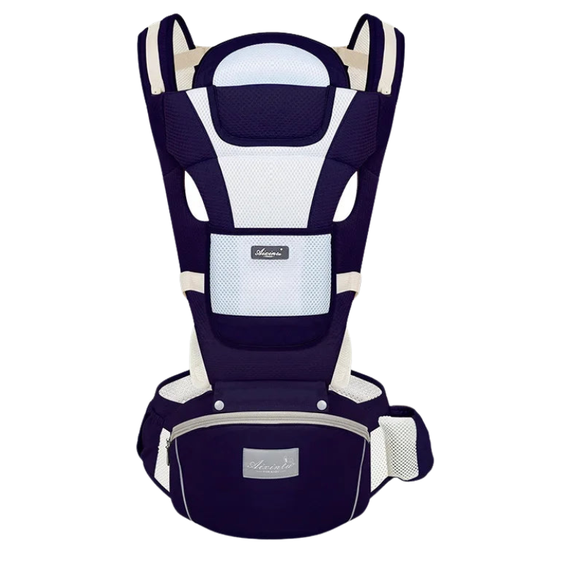 Adjustable Ergonomic Baby Carrier with Hip Seat 3–36 Months