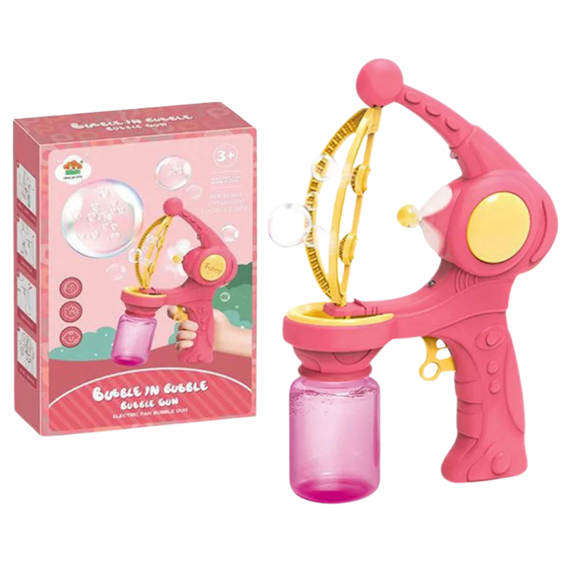 Kids Automatic Electric Bubble Gun Toy