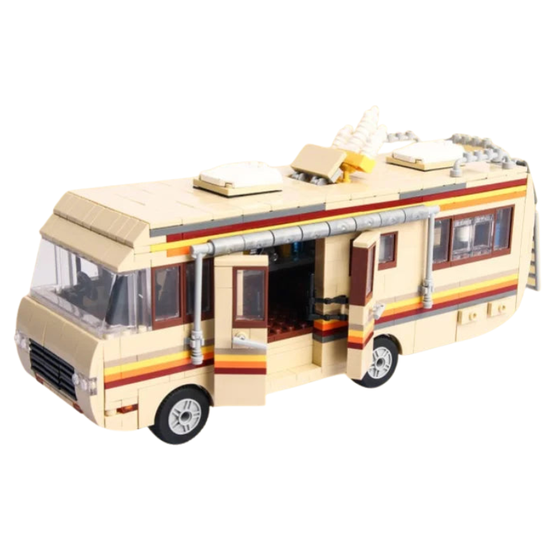 986PCS Breaking Bad RV Building Blocks Model Kit