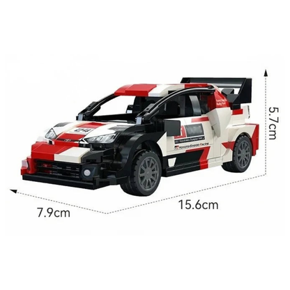 317PCS Rally Racing Car Building Blocks Model Kit
