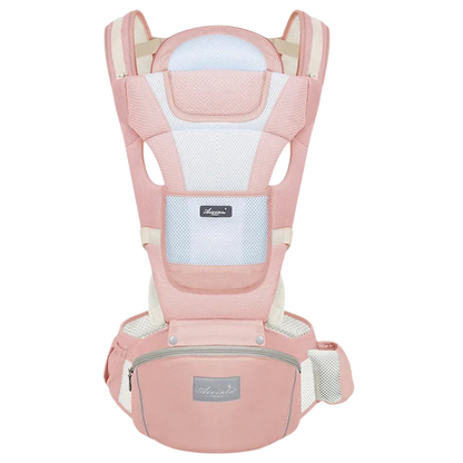 Adjustable Ergonomic Baby Carrier with Hip Seat 3–36 Months