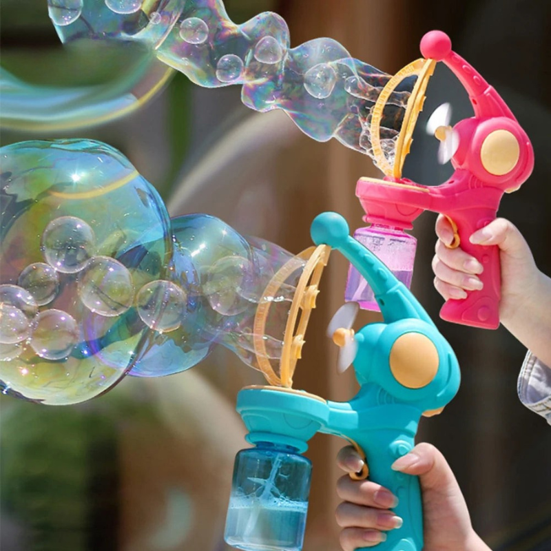 Kids Automatic Electric Bubble Gun Toy