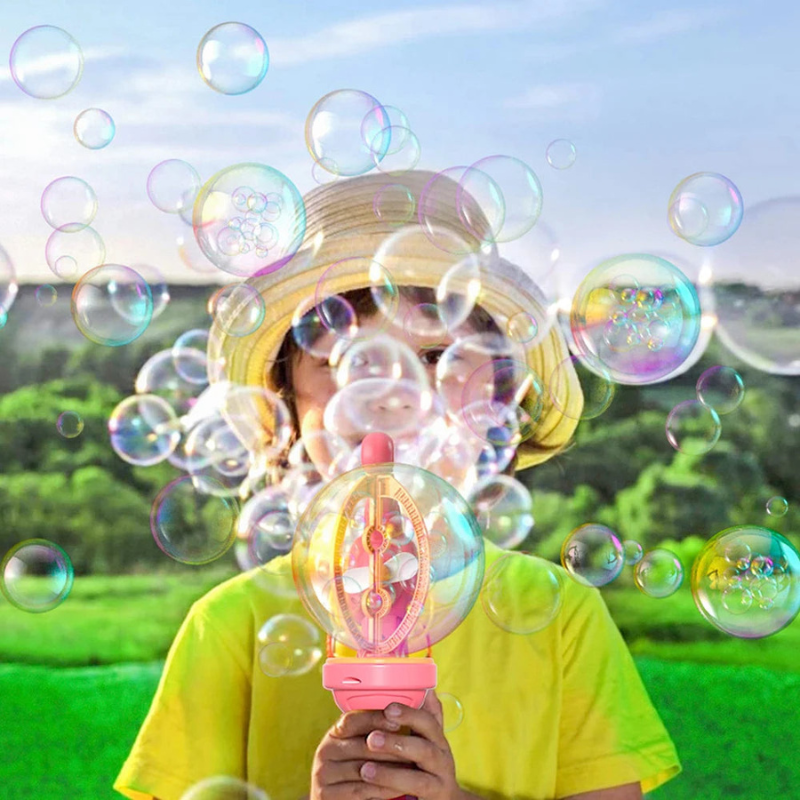 Kids Automatic Electric Bubble Gun Toy