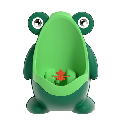Green Frog Potty Training Urinal for Toddler Boys