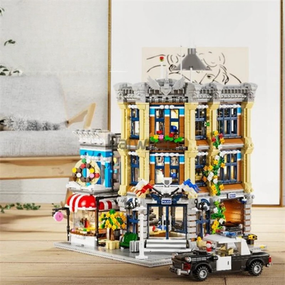 3200PCS Modular City Police Station Building Blocks Set