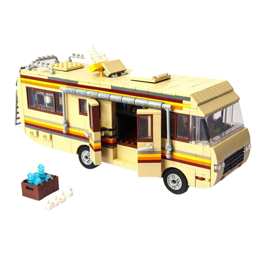 986PCS Breaking Bad RV Building Blocks Model Kit