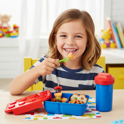 Kids Bento Lunch Box Leak-Resistant Lunch Container