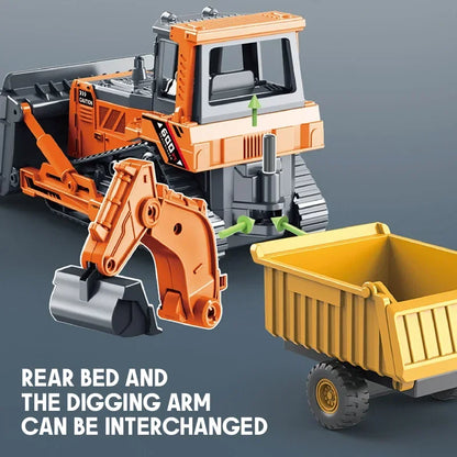 Kids Inertia Construction Truck Toy