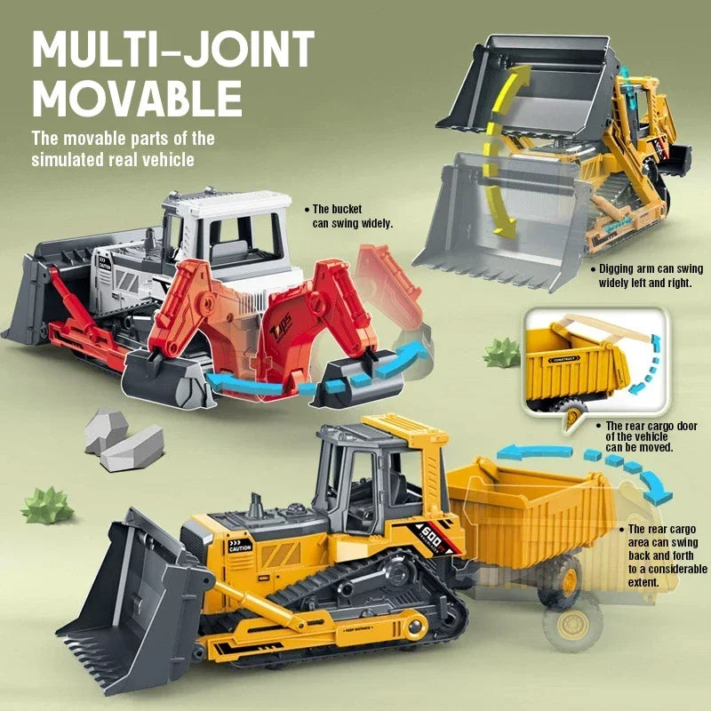 Kids Inertia Construction Truck Toy